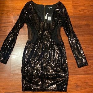 Fashion Nova - size medium black dress